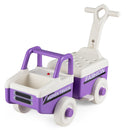 4-in-1 Ride On Push Car with Music and Storage