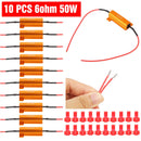 10 PIC 50W 6 ohm Load Resistor Set with 20 T-Taps