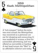 Classic American Rides Playing Cards