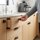 Liberty Hardware Stark Modern 1-3/16 Inch Long Finger Cabinet Pull, 10 Pack