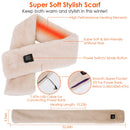 USB Heated Scarf with 3 Temperature Modes for Winter