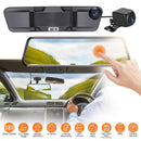 4K Car DVR 12in Dash Cam Camcorder Camera Recorder with 170¡ Angle Loop Recording Motion Detection Night Vision Voice Control APP Control G-sensor