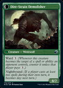 Burly Breaker // Dire-Strain Demolisher (MID-174) - Innistrad: Midnight Hunt: (Double Faced Transform)