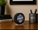 Travis Konecny Philadelphia Flyers Autographed 2015 Draft Logo Puck
