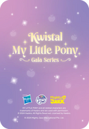 Kwistal: My Little Pony Gala Series Blind Box (1 Blind Box)