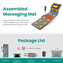 Full Body Electric Massage Mat – Heat, Vibration, Inflatable Head & Lumbar Pillows