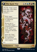 The Kami War // O-Kagachi Made Manifest (NEO-227) - Kamigawa: Neon Dynasty: (fandfc, enchantment)