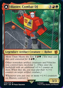 Blaster, Combat DJ // Blaster, Morale Booster (BOT-008) - Transformers: (convertdfc) Foil