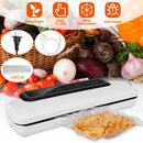 Electric Vacuum Sealer Machine Household Automatic Food Vacuum Sealer Quick Sealing System Machine For Fresh Food Dry Moist Food w/ 10Pcs Bags