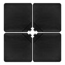 4 Pieces 13L Cantilever Offset Patio Umbrella Base with Easy-Fill Spouts