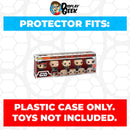 Pop Protector for 5 Pack Bad Batch Hunter, Wrecker, Tech, Crosshair & Echo Funko