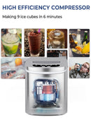 Mini Portable Compact Electric Ice Maker Machine