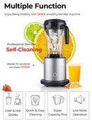 1500W Smoothie Maker High Power Blender with 10 Speeds