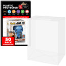 50 Pack of Funko Pop Protectors for 4 inch Standard Size