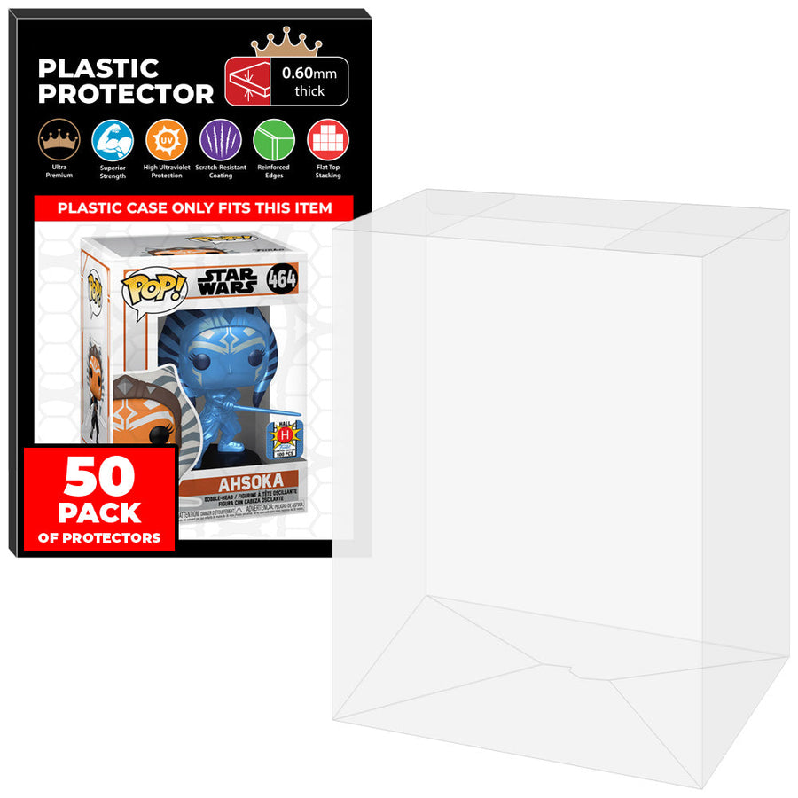 50 Pack of Funko Pop Protectors for 4 inch Standard Size