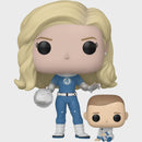 The Fantastic Four First Steps Invisible Woman Franklin Funko Pop Vinyl Figure And Buddy 1514