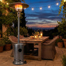 50 000 BTU Patio Propane Gas Heater with Stainless Steel Burner