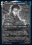 Dennick, Pious Apprentice // Dennick, Pious Apparition (MID-317) - Innistrad: Midnight Hunt: (Showcase, Double Faced Transform) Foil