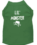 Halloween Pet Dog & Cat Shirt Screen Printed, "Lil Monster"