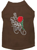 Pet Dog & Cat Shirt Screen Printed, "Timeless Tale"