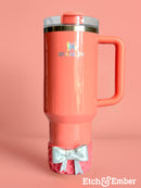 Pucker Peach Coquette WAFFLE Tumbler Boot