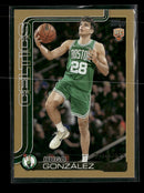 2025-26 Topps Gold Hugo González Rookie #/2025 #228