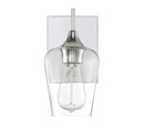 Forte 2679-01-55 9 One Light Cord-Hung Glass Mini Pendant, Brushed Nickel