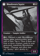 Bloodsworn Squire // Bloodsworn Knight (DBL-364) - Innistrad: Double Feature: (Double Faced Transform)