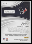 2025 Panini Immaculate Collection Jayden Higgins Rookie #/99 Auto #120