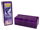 Dragon Shield: Four-Compartment Deck Box - Purple
