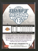 2008-09 Fleer Hot Prospects Blue Kobe Bryant #94