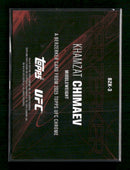 2025 Topps Chrome UFC Berzerker Khamzat Chimaev #BZK-3
