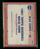2026 Topps 1991 Topps Baseball 35th Anniversary Relics Nick Kurtz #91R-NK