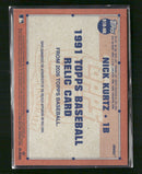2026 Topps Baseball 35th Anniversary Relics Green Nick Kurtz #/99 #91R-NK