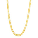 14k Yellow Gold High Polish Modern Lite Edge Chain (8.0mm)