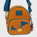 Pokemon Charizard Corduroy Convertible Mini Backpack Entertainment Earth Exclusive