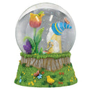 Spring Garden Gnome Snow Globe