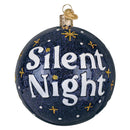 Silent Night Round Ornament