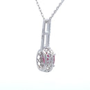 .45ct Ruby Diamond Fashion Pendants 10KT White Gold