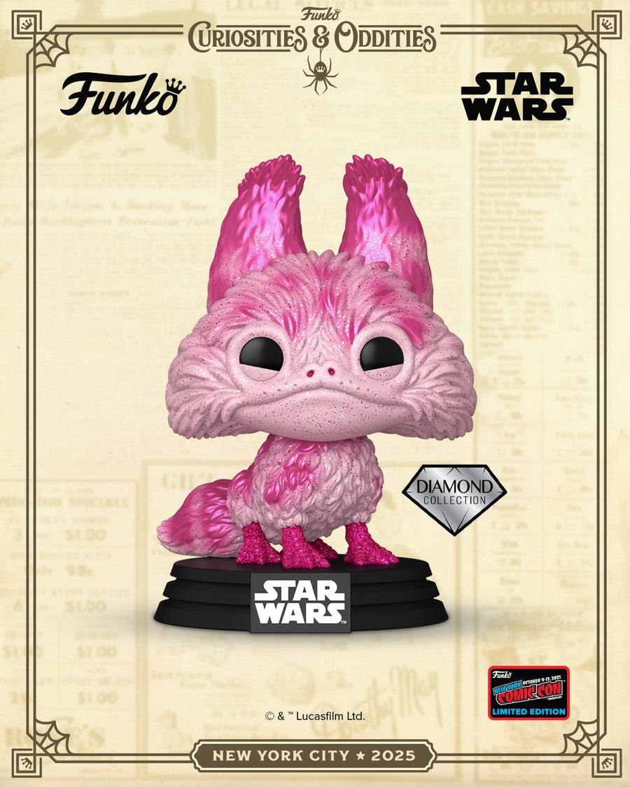 NYCC 2025 Official Convention Exclusive Star Wars Diamond Glitter Loth Cat with Soft Protector (Arrives October 2025)
