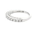 .50ct Diamond Wedding Band Ring 14KT White Gold