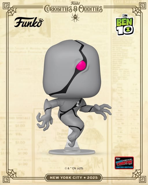 NYCC 2025 Official Convention Exclusive BEN-10 Ghostfreak with Soft Protector (Arrives October 2025)