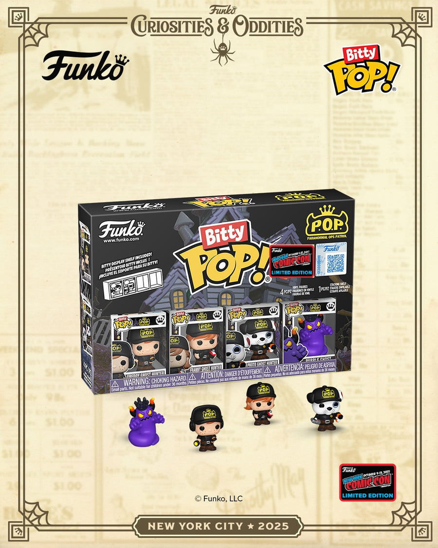NYCC 2025 Official Convention Exclusive Bitty Pop Set of 4 (P.O.P.) (Arrives October 2025)