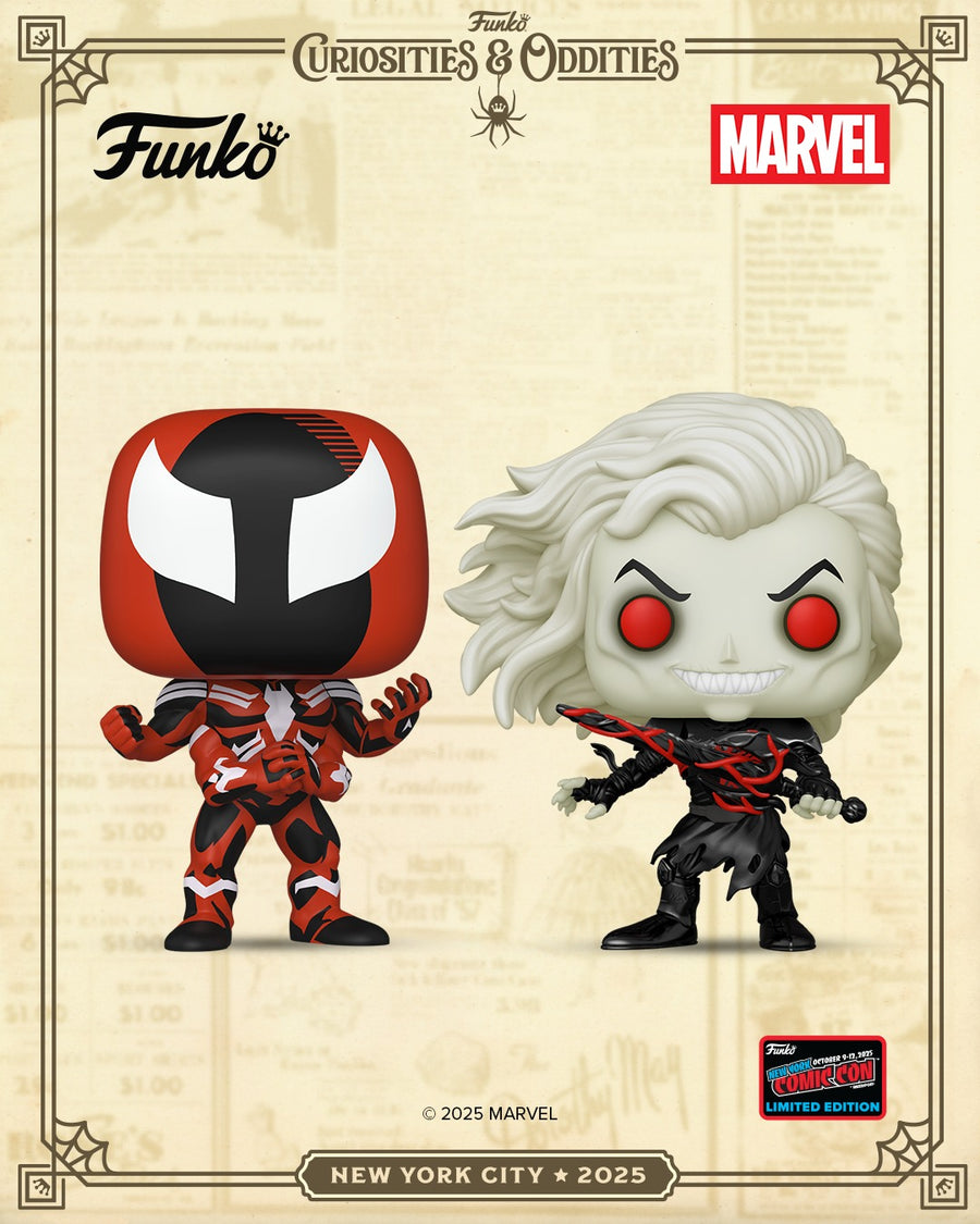 NYCC 2025 Official Convention Exclusive MARVEL Bedlam and Knull Set of 2 with Soft Protectors (Arrives October 2025)