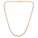 Ice Barrel Chain in 14k Rose Gold (3.10 mm)