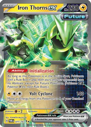 Iron Thorns ex 077/167 - SV06 Twilight Masquerade Holofoil