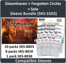 "Gloomhaven + Forgotten Circles + Solo" Compatible Card Sleeve Bundle (8803 X 10 + 8810 X 8 + 8838 X 1)