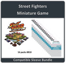 "Street Fighter: The Miniatures Game" Compatible Sleeve Bundle (8810 X 16 )