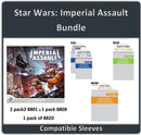 "Star Wars: Imperial Assault" Compatible Sleeve Bundle (8801 X 2 + 8808 X 1 + 8820 X 1)