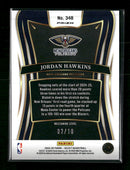 2024-25 Panini Select Gold Cracked Ice Prizm Jordan Hawkins #/10 #348